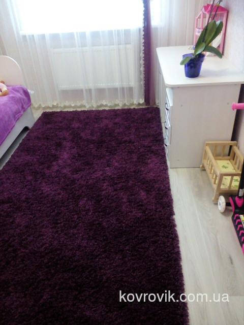 Килим Shaggy 1000 Violet Килим Shaggy 1000 Violet