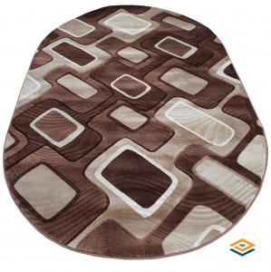 Liliya 8067 Brown Oval - фото 1