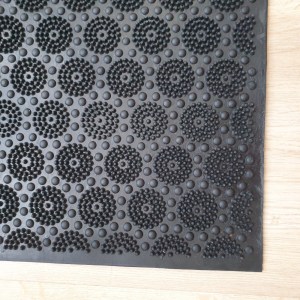 Коврик К-17 резиновый черный 58х36,5см - фото 3
